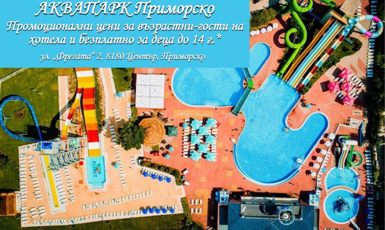 Hotel Perla Beach Luxury Primorszko Kültér fotó